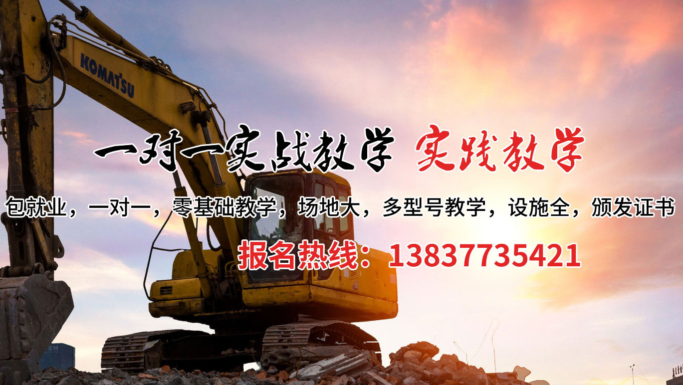 惠州挖掘机培训案例